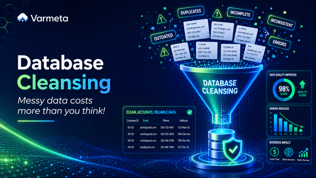 Database Cleansing: Messy data costs more than you think!
