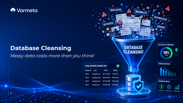 Database Cleansing: Messy data costs more than you think!