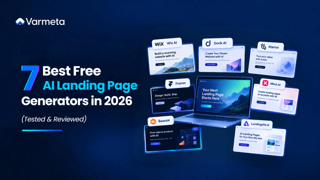 7 Best Free AI Landing Page Generators in 2026 (Tested & Reviewed)